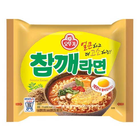 오뚜기 참깨라면 115g, 32개