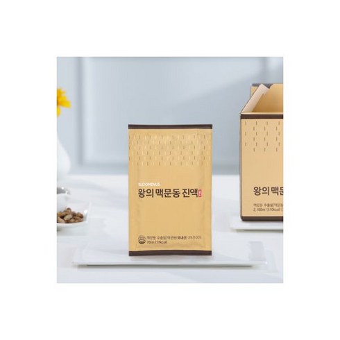 왕의 맥문동 진액 골드 70ml x 30포 건강 선물 기관지 기능 개선