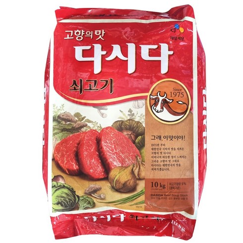 CJ제일제당 쇠고기다시다 10kg, 1개