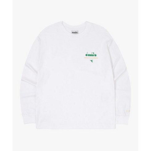 디아도라 긴팔 에센셜 이지 긴팔티셔츠 OFF WHITE