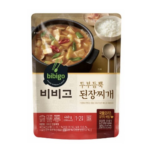 비비고 된장찌개, 460g, 5개