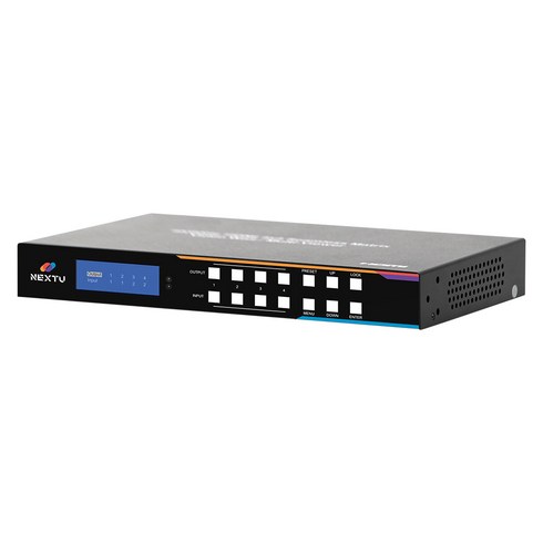 NEXTU 4425SMW / 4x4 심리스 HDMI매트릭스 비디오월