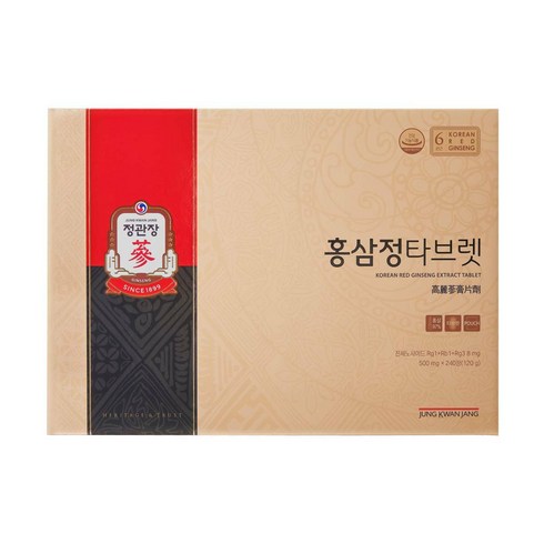 정관장 홍삼정 타브렛 500mg*240정, 500ml, 1세트