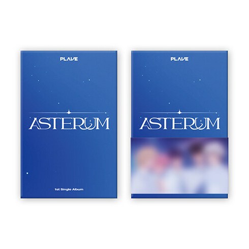 PLAVE 1st Single Album 'ASTERUM' [포카앨범] - 포토스탠드 패키지+슬리브+QR 카드(랜덤 1종)+포토 2종)+스티커(2종)+아코디언 엽서(1종)