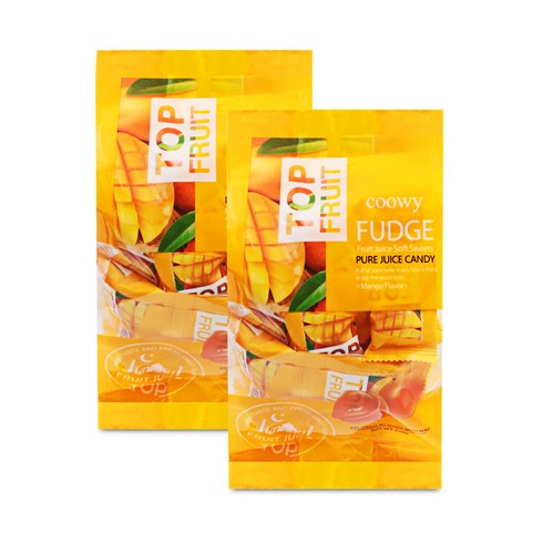 탑젤리 COOWY 탑플룻 젤리 망고맛 320g x 2개