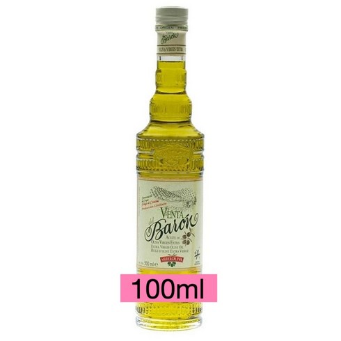 (우체국 발송) 벤타델바론 100ml 엑스트라 버진 올리브 오일 (평일오후3시마감 발송), 4개