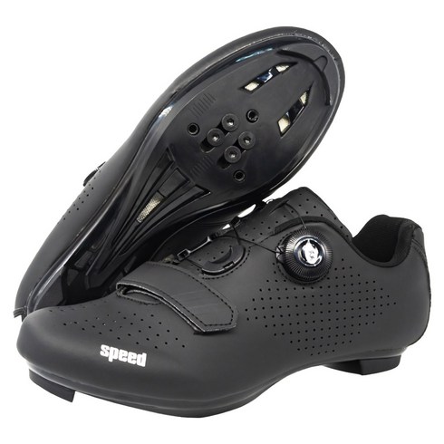 클릿슈즈 - 스토리원 자전거 클릿 슈즈 MTB 사이클 로드 신발 SH-896, 270, 블랙-로드