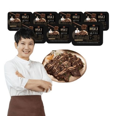 NEW안문숙의 미국산 초이스 LA갈비 400g X 7팩 총 2.8kg 생일선물추천