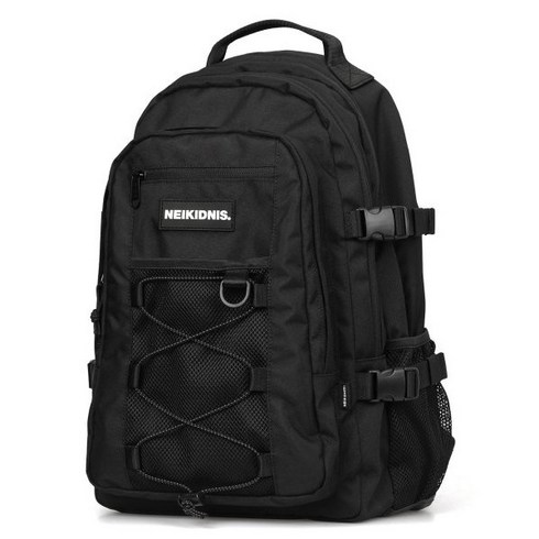 (정품)NEIKIDNIS 네이키드니스 메쉬 스트링 백팩 블랙 Mesh String Back Pack Black