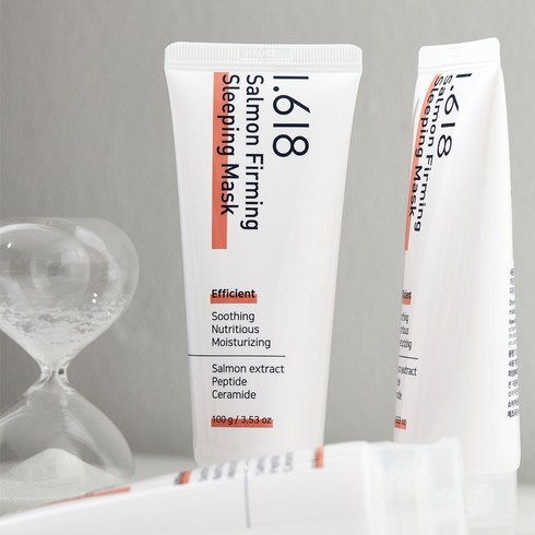 1.618샐몬퍼밍슬리핑마스크100g - 1.618 연어 수면팩 (100g+100g) 슬리핑마스크, 100g, 2개