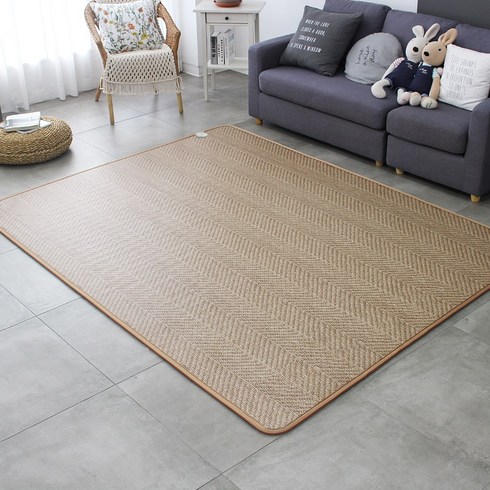 한일메디칼 온돌왕 전기장판, 03. 러그빈티지 내추럴 270x183cm