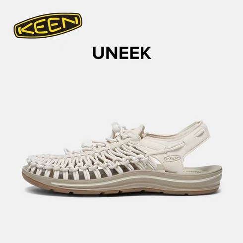 keen - 킨 유니크 KEEN UNEEK 해변 남녀공용 야외 캐주얼 커플 샌들 맨즈 레트로 물놀이 레이디스 슬리퍼 해변 남녀공용 야외 캐주얼 커플 샌들