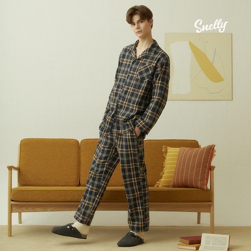 +22FW 스넬리 남성용 꿀잠 파자마 4종