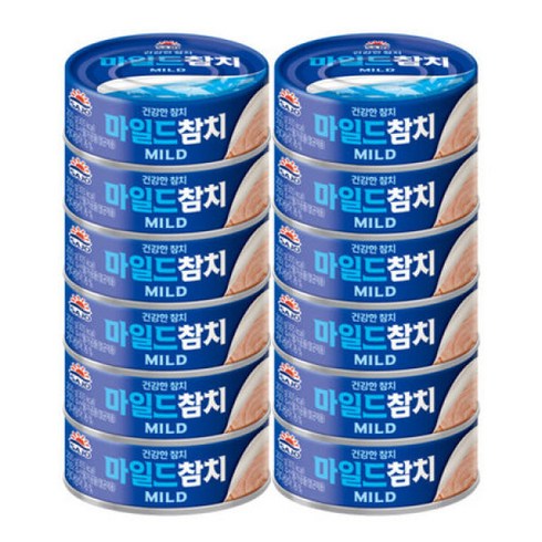 사조참치200g - 사조 마일드 참치 200g x 12개_MC, 12개