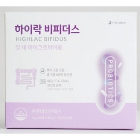 더좋은 하이락 비피더스 60p, 120g, 1개