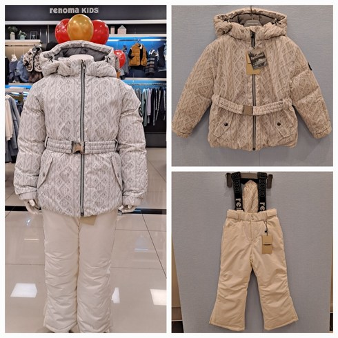2023년 가성비 최고 록시 여성스키복 - [레노마키즈] 2023년 겨울 반값 세일!! 상하 별도 합산 구매가능한 발열재가 내장된 최강 혹한 스키복!! 신박한 발열 스키복 점퍼 R2345P220 팬츠R2345F020