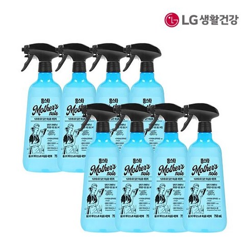 홈스타 마더스노트 세정제 750ml 욕실용 * 8통, 8개