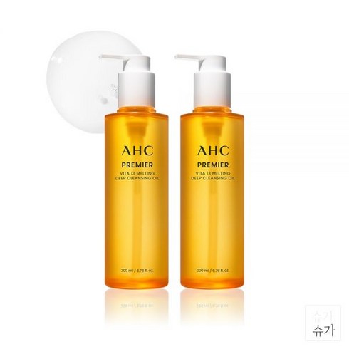AHC 프리미어 비타 13 멜팅 딥 클렌징 오일 200ml, L4W_01)비타오일 200ml 1개