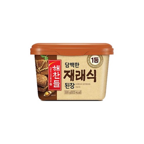 해찬들 재래식 된장, 500g, 2개