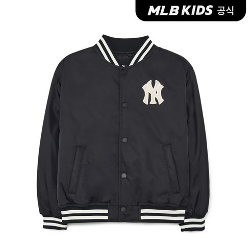 MLB키즈 바시티 나일론 야구점퍼 NY Black 343898