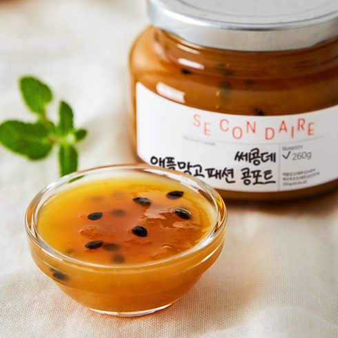 쎄콩데 애플망고패션 콩포트, 260g, 1개
