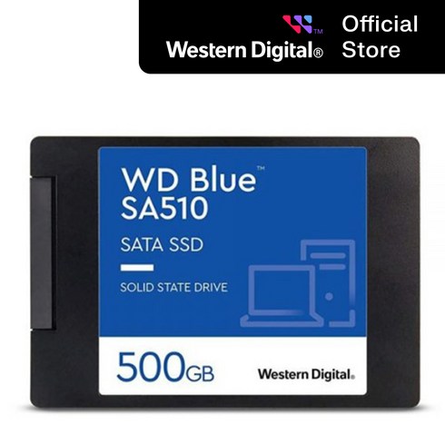 WD Blue SA510 SATA SSD, WDS500G3B0A, 500GB