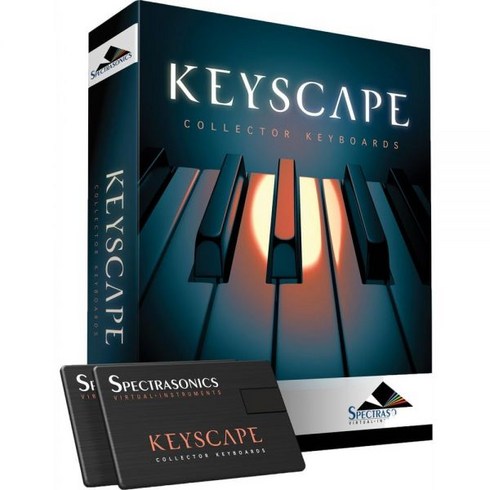 키스케이프 - Spectrasonics 보조 키스케이프 가상 키보드 모음, one option, one option