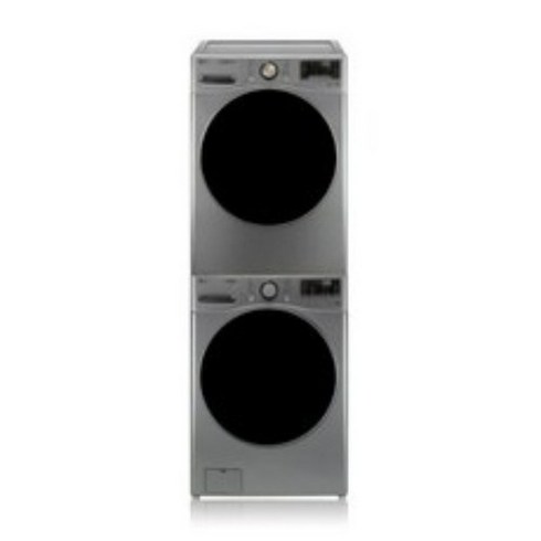 f24vdsp - LG전자 트롬 드럼세탁기 24kg + 건조기 19kg F24VDSP-9VL 세트 방문설치, 스테인리스 실버