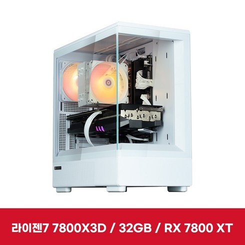 rx7800xt - 이엠텍 레드빗 PC SUPERHERO - R7O500 (R7-7800X3D / RX 7800 XT / 32GB (16Gx2) / NVMe 1TB)