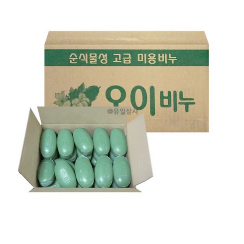 오이 비누 130g 벌크 x 80개 / 벌크 대용량 세정 세안