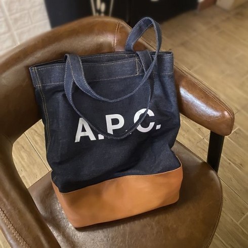 apc에코백 - APC 에코백 숄더백 아페쎄 데님 로르 캔버스가방 토트백 다니엘라 A.P.C