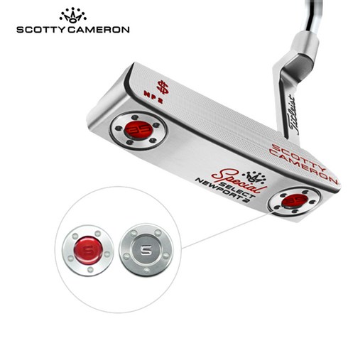 스카티카메론 - [SCOTTYCAMERON]스카티카메론 무게추 퍼터[세트판매] 25g-40g, 25g(레드)전용렌치+무게추