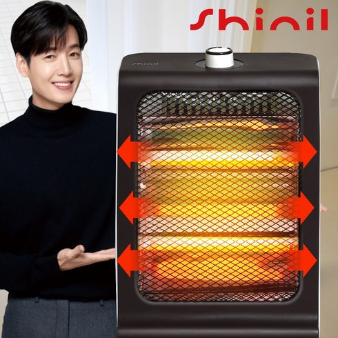 2023년 가성비 최고 캠핑용난로 - 신일 전기 발난로 사무실 개인히터 미니 전기히터 난방기