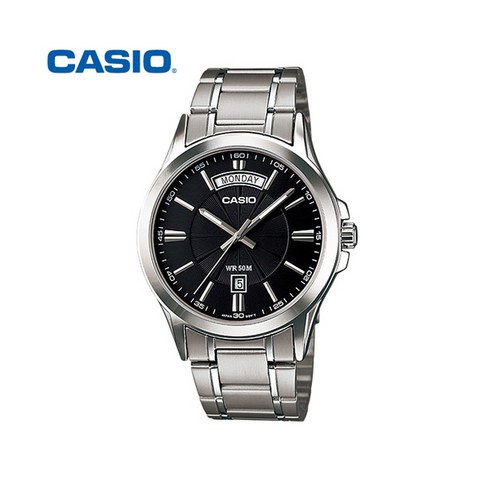 CASIO 카시오 남성 MTP-1381D-1A 메탈밴드 손목시계