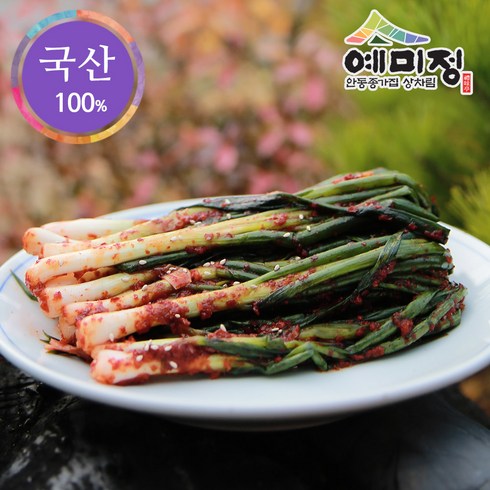 예미정 파김치 국산, 1kg, 1박스