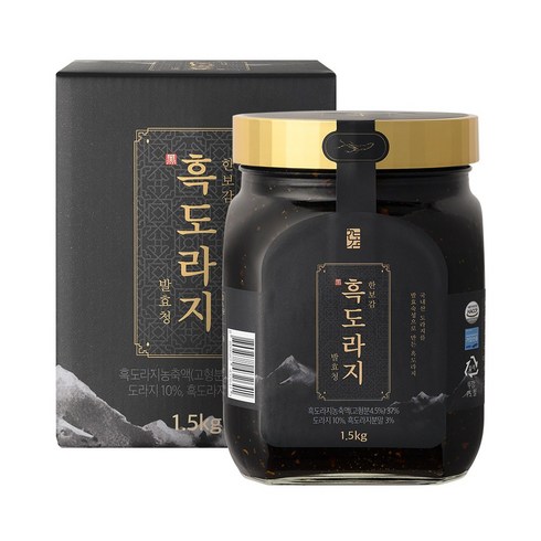 흑도라지청 - 한보감 발효 흑도라지청, 1.5kg, 1개입, 1개