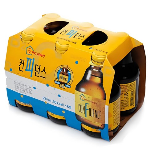 컨피던스 음료, 230ml, 6개