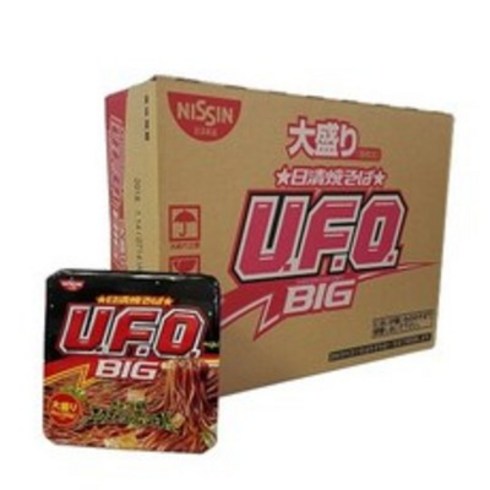 Nissin 닛신 야키소바 UFO 오오모리 167g x 12개