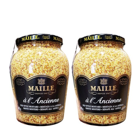 MAILLE 디종 머스타드 845G, 2개