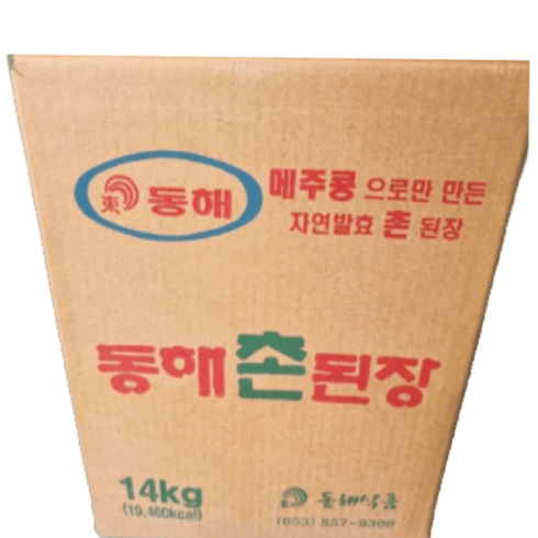 동해옛날된장 - 동해촌된장 국산 시골 콩된장 자연발효, 동해촌된장 14kg / 업소용 대용량 콩된장, 1개, 14kg
