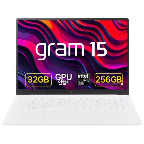 14zd90s-gx59k - LG전자 2024 그램 15 코어Ultra5 에센스 화이트 256B 32GB 15ZD90S-GX59K, 스노우화이트, SSD 256GB 추가, 256GB, Free DOS