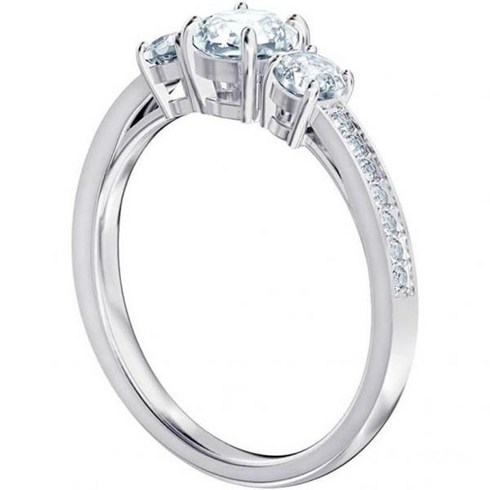 스와로브스키반지 - 영국 스와로브스키 반지 SWAROVSKI Women Stainless Steel Ring 5448872 237708, 1개