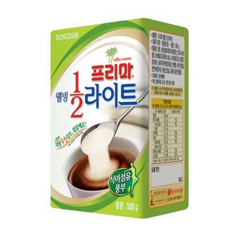 동서 프리마 웰빙 1/2 라이트, 1개입, 1개, 500g