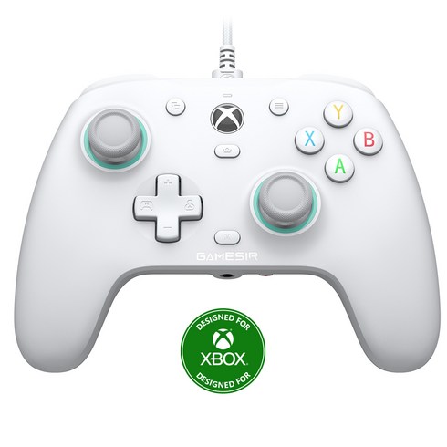 국내정발 Gamesir G7-SE 유선게임패드 Xbox 공식 라이센스 컨트롤러 피파온라인 FC온라인 호한 조이스틱, G7-SE(화이트), 1개