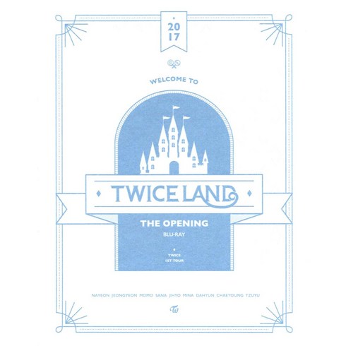 트와이스콘서트블루레이 - 트와이스(Twice) - Twiceland The Opening Concert(2블루레이+렌티큘러카드 포함)