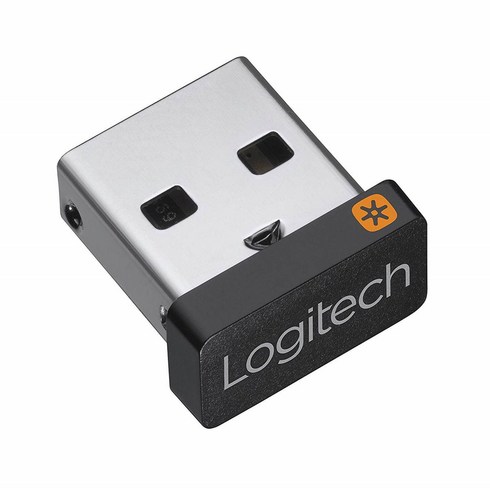 로지텍 유니파잉 무선 수신기 리시버 USB 동글 / Unifying [새상품], 블랙, 유니파잉 리시버
