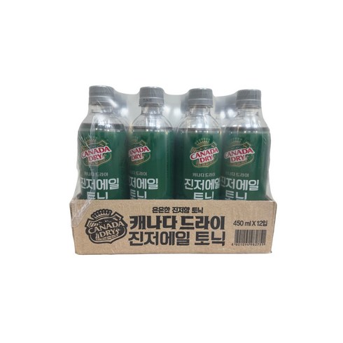 진저에일 토닉워터 - 캐나다 드라이 진저에일 450ml x 12개입 코스트코, 12개