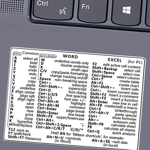 맥포토샵 - 맥 os 단축키 스티커 맥용 mac 노트북 MAC 일러스트 포토샵 2종, 맥OS+포토샵, 1개
