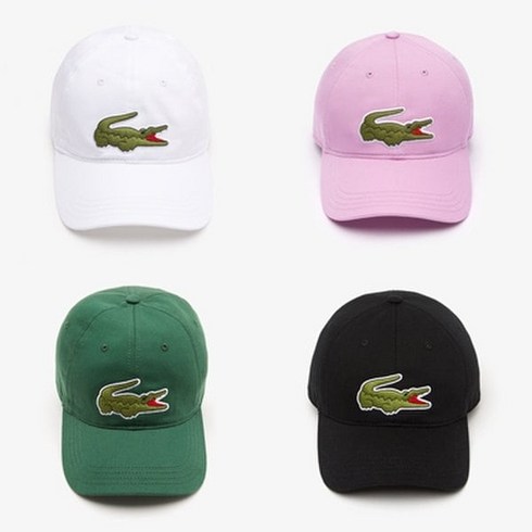 라코스테모자 - 라코스테 LACOSTE 공식브랜드관 남성남여공용 면 트윌 소재의 빅크록 야구 모자RK9871-54G5컬러 중 택1, FREE, Z02옵션_IXV(핑크), 1개