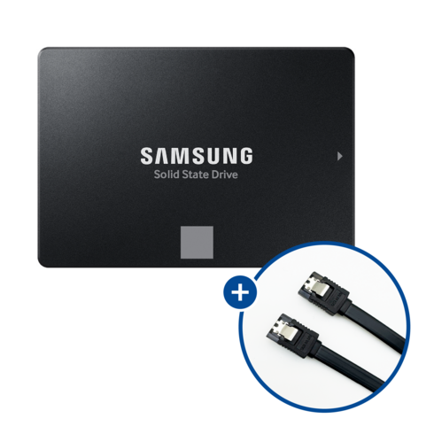 삼성ssd - 삼성전자 870 EVO SATA SSD + SATA 케이블 0.5m, 500GB